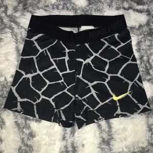 Nike pro spandex shorts